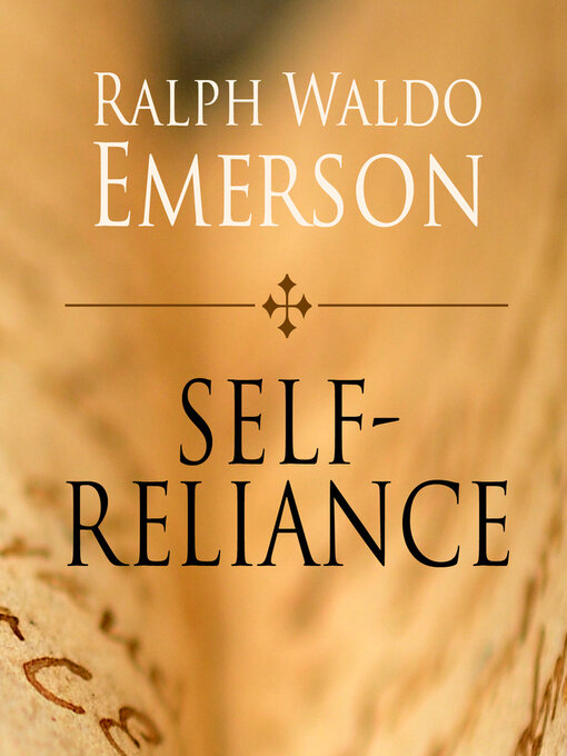 Title details for Self-Reliance by Ralph Waldo Emerson - Wait list